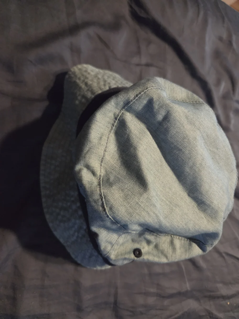 Kids Ocean Print Sun Bucket Hat - Green